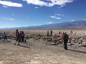 The group at Devil's Golf Course