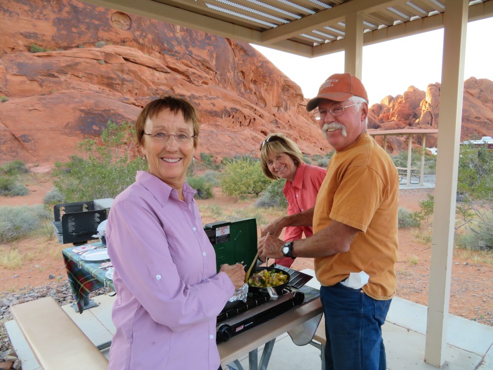 Valley of Fire SP, cooking again