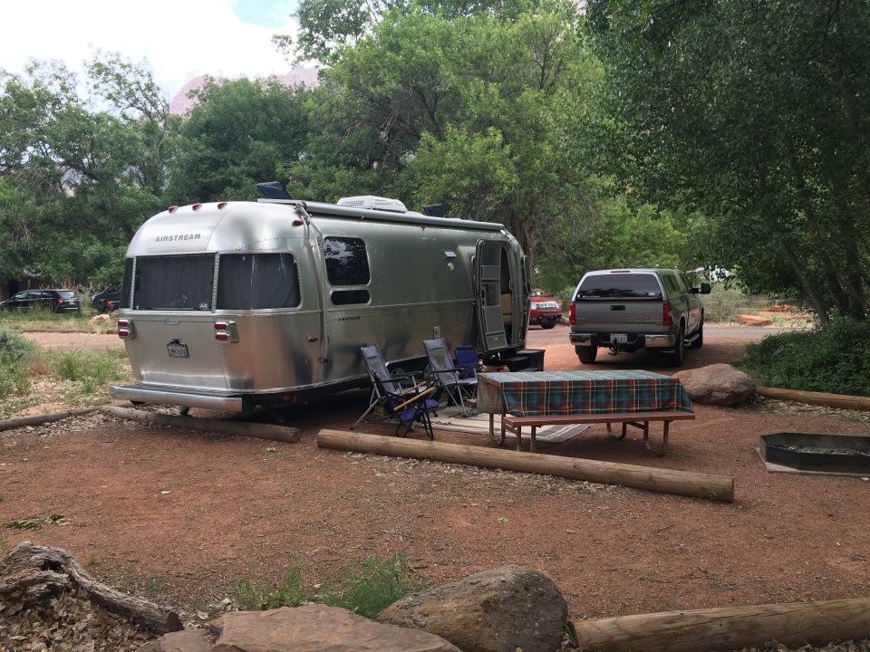 Zion NP, camp site
