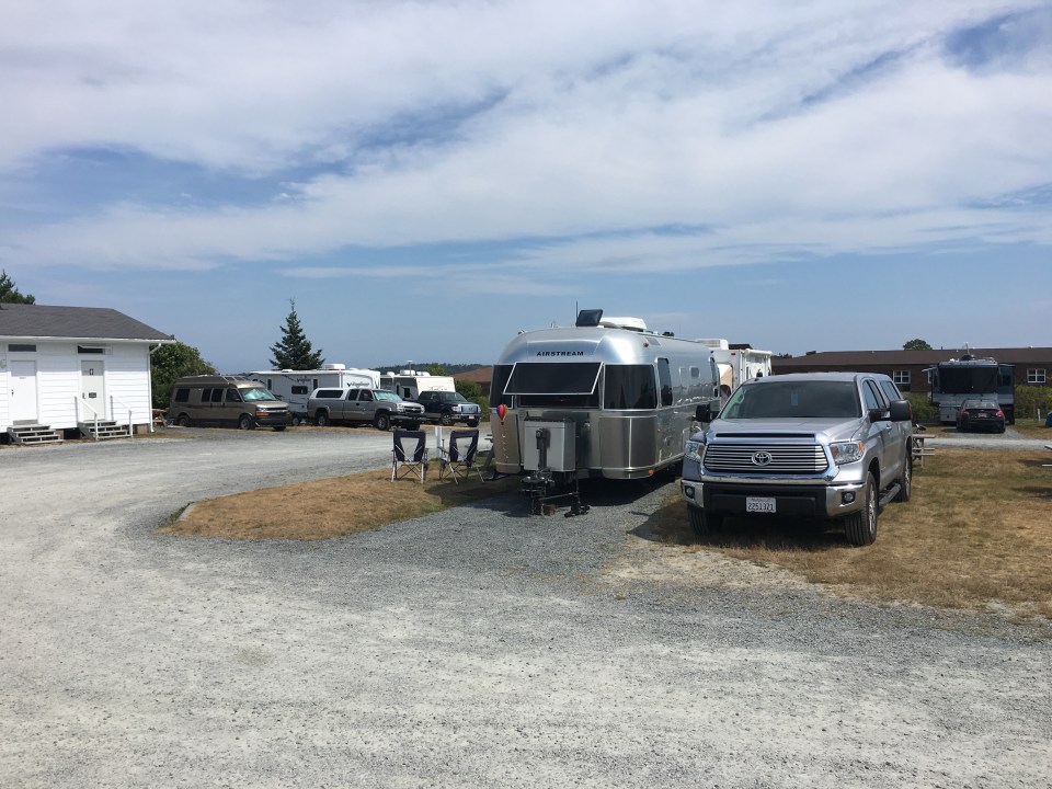 Lunenburg, Nova Scotia - campsite