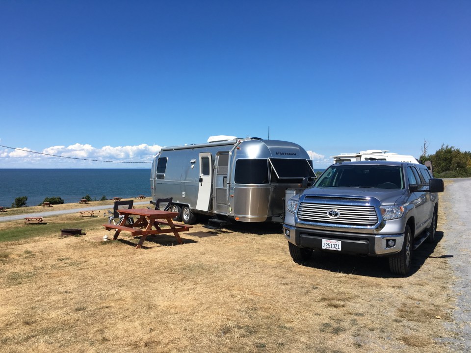 Parkers Cove, Annapolis Royal, Nova Scotia - campsite