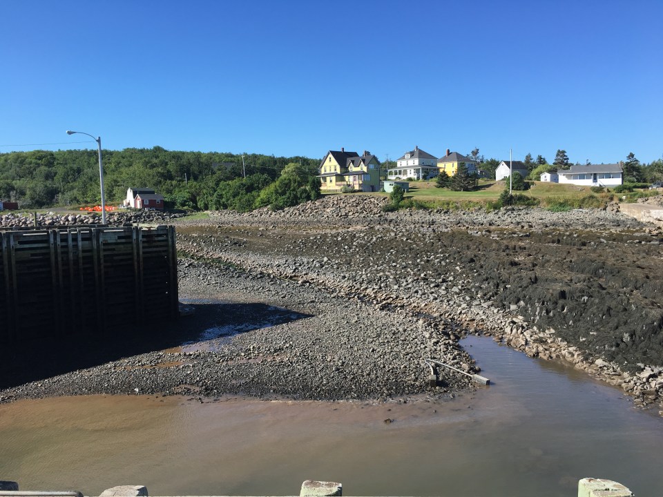 Parkers Cove, Annapolis Royal, Nova Scotia - low tide