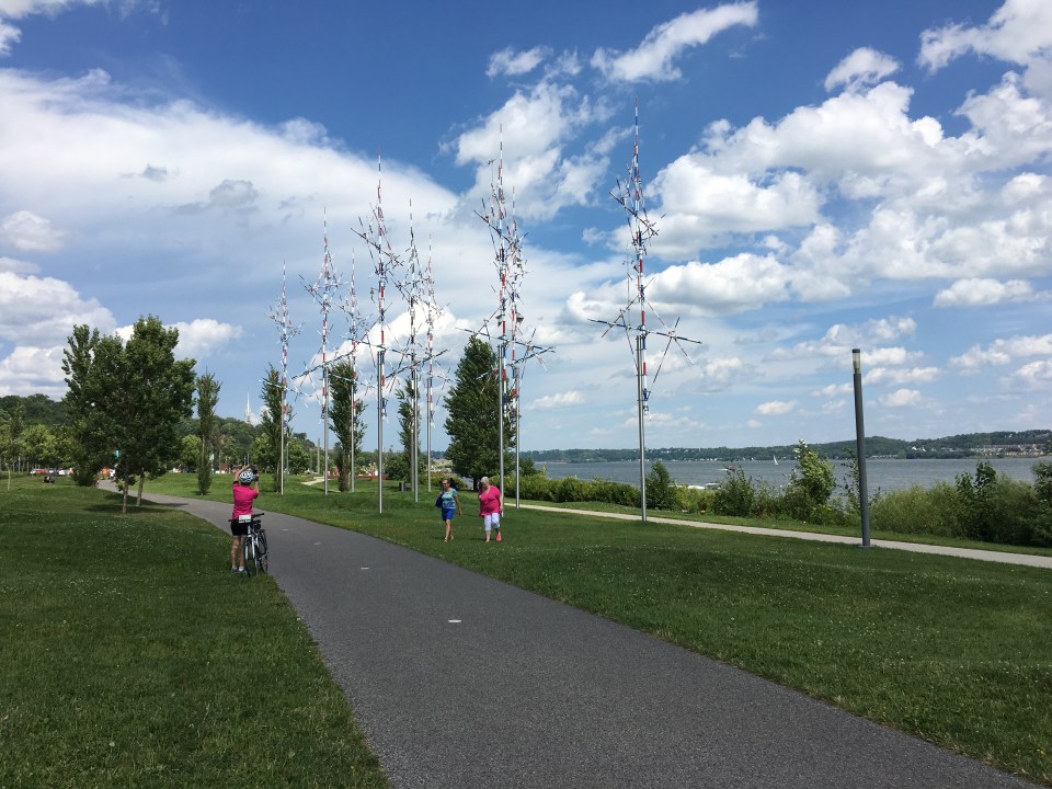 Quebec City, bike trail