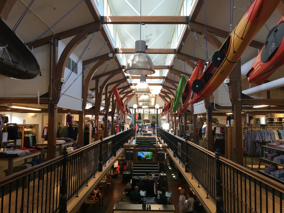 LL Bean, West Lebanon, New Hampshire
