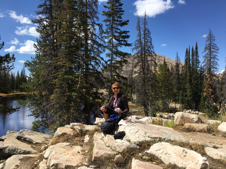 Uinta Mountains, Utah, Crystal Lake Trail hike