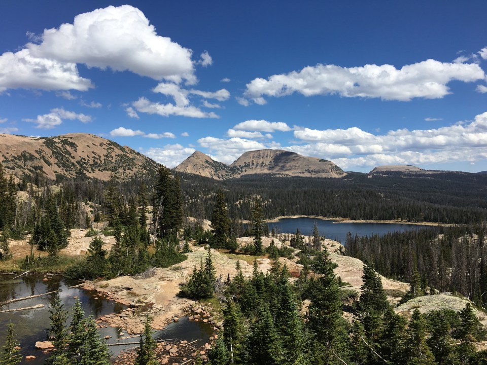 Uinta Mountains, Utah, Crystal Lake Trail hike