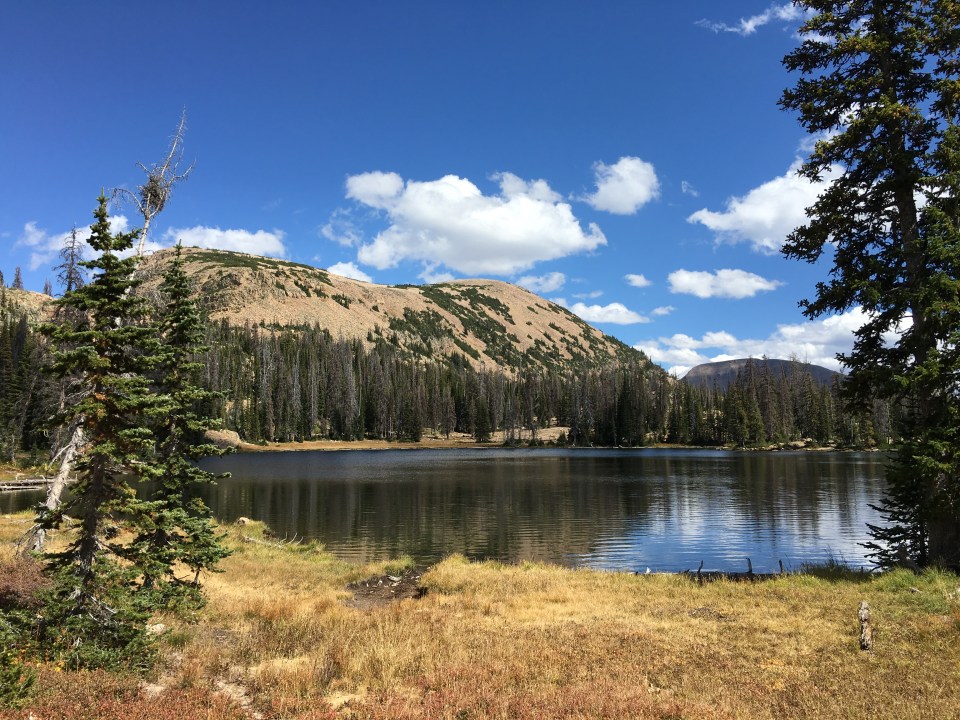 Uinta Mountains, Utah, Crystal Lake Trail hike